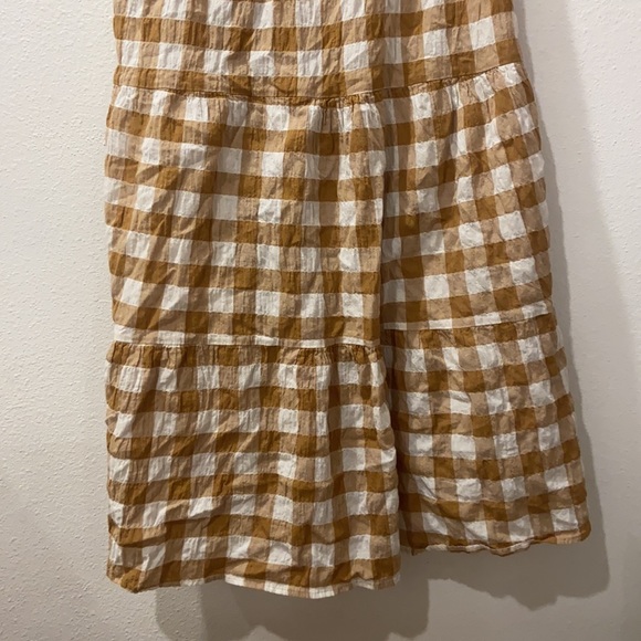 Plaid cami midi plus size dress - Picture 7 of 7